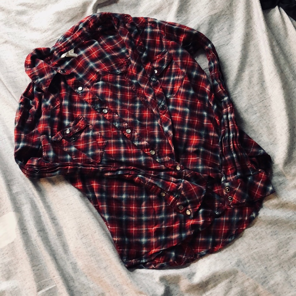 Plaid Button Down Shirt